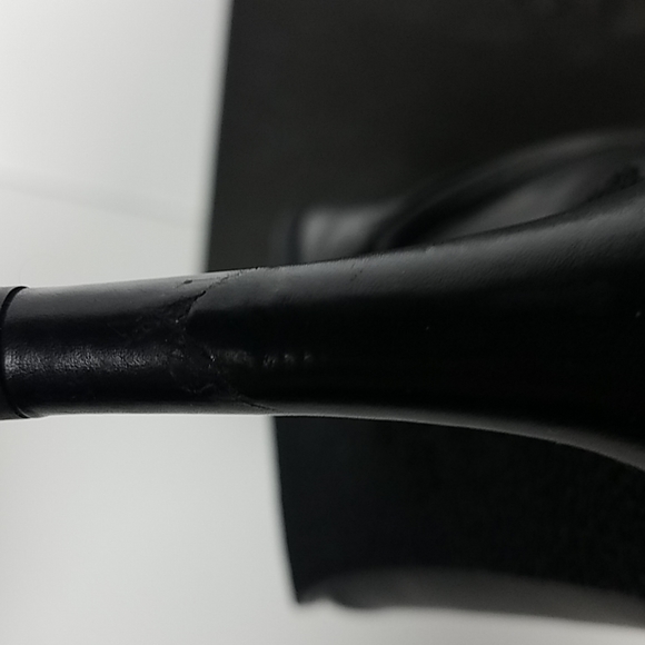 Gucci Stivaletto Pelle Calf Height Bootie Sz 8 - Picture 6 of 8